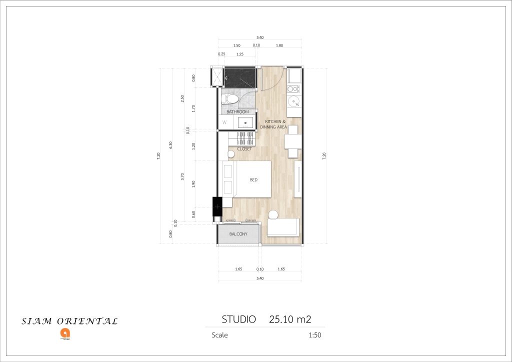 СТУДИЯ 25.10 m2